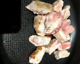 お麩の肉巻きで酢豚風★黒酢あん作り方9写真