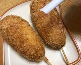 さけるチーズがビョーン☆チーズハットグ作り方18写真