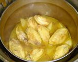 保温鍋でうまうま♪大根と鶏手羽のカレー煮作り方5写真