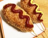 サクッとふんわり☆HMでアメリカンドッグ作り方19写真
