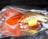 簡単！入れるだけ！鮭のホイル焼き♡作り方4写真