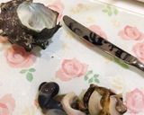 簡単＊時短！おうち割烹＊サザエのお刺身作り方3写真