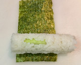 寿司型・模様巻き(クリスマス靴下)作り方9写真