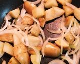 黒胡椒が旨い！ジャーマンポテト風サラダ作り方5写真
