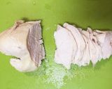 【サラダチキン】で棒棒鶏風サラダ作り方1写真