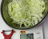 千切りキャベツのカレー炒め♪作り方1写真