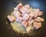 鶏肉と二色ピーマンの中華風炒め物作り方8写真