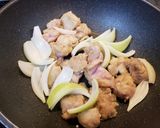 鶏肉と二色ピーマンの中華風炒め物作り方9写真