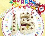 数字のバースデーケーキ作り方9写真