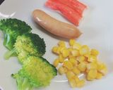 クリスマスカラー☆ 朝食☆楽しいトースト作り方2写真