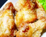 肉汁がジュワッと旨い！鶏もも肉の塩唐揚げ作り方30写真