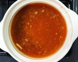 余った餃子となめこでチゲ鍋作り方4写真