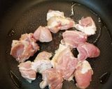 ☆鶏もも肉とレンコンの甘辛炒め☆作り方3写真