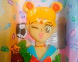 『セーラームーン』弁当♡キャラ弁作り方14写真