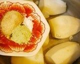 亀甲形里芋の含め煮【2012年のおせち】作り方6写真