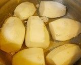 亀甲形里芋の含め煮【2012年のおせち】作り方5写真