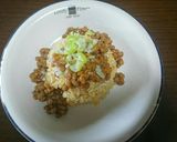 しらすとたまごの納豆チャーハン作り方3写真