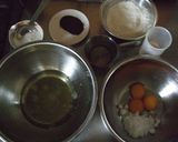 しっとりふわふわ 紅茶シフォンケーキ作り方1写真