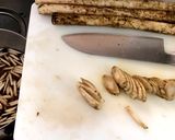 砂糖不使用、醤油麹できんぴらごぼう作り方1写真