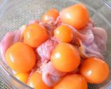 鶏の玉ひものこっくり甘辛煮♪作り方1写真