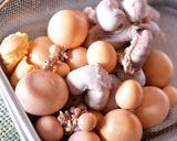鶏の玉ひものこっくり甘辛煮♪作り方2写真