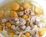 鶏の玉ひものこっくり甘辛煮♪作り方6写真