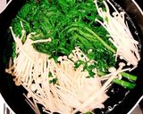 簡単くせになる♡春菊とえのきのポン酢和え作り方1写真