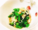 簡単くせになる♡春菊とえのきのポン酢和え作り方3写真