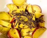 レンジで簡単♪さつま芋の和風サラダ作り方5写真