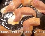鶏胸肉のピカタ 温野菜添え作り方3写真