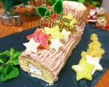 市販のロールケーキで簡単ブッシュドノエル作り方5写真