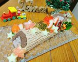 市販のロールケーキで簡単ブッシュドノエル作り方6写真