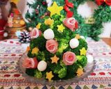 クリスマスに♪簡単ブロッコツリーサラダ作り方3写真