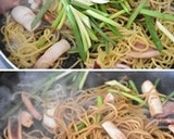お祭り屋台のいか焼きソース焼きそば作り方3写真