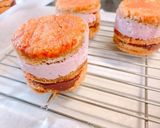 ミックスベリームースとコーヒー風味ケーキ作り方6写真