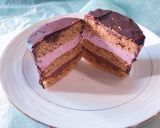 ミックスベリームースとコーヒー風味ケーキ作り方10写真