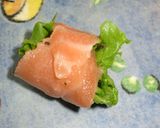 Xmasにも☆ロールサーモンの前菜作り方3写真