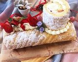 クリスマスに♡ビスキュイブッシュドノエル作り方11写真