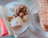 鶏と根菜のとろろ汁作り方1写真