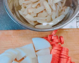 鶏と根菜のとろろ汁作り方3写真