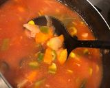 お野菜たっぷり！あったかトマトスープ★作り方7写真