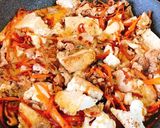 すぐできる！豚肉の炒り豆腐(動画有)作り方15写真