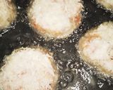 簡単揚げ焼き！一口カレーメンチカツ作り方4写真