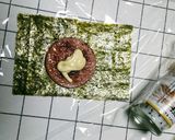 ☆ハム握り飯☆もち麦入りプチプチ作り方2写真