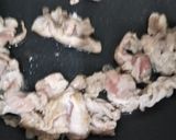 菜の花と豚肉のあんかけ作り方5写真