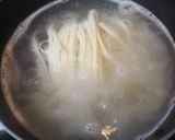 豆乳仕立ての明太ごまクリームうどん作り方2写真