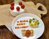 愛犬用＊わんバーグ&ポテトサラダ＊作り方20写真