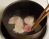 冷しゃぶサラダ＆わかめスープ作り方1写真