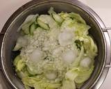 冷しゃぶサラダ＆わかめスープ作り方4写真