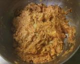 豚ひき肉のカレーチーズハンバーグ作り方2写真